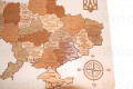 Деревʼяний пазл "Мапа України" 23х35