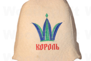 Шапка для бані "Король"