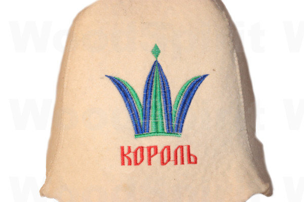 Шапка для бані "Король"