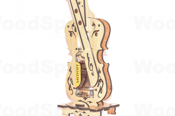 Деревʼяна скрипка "Medoff" 41х14х10